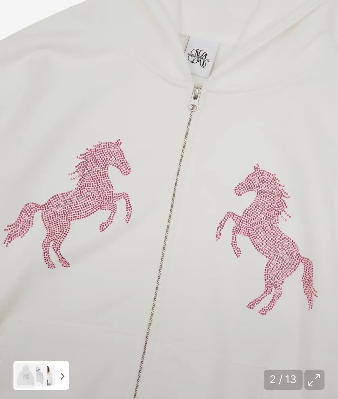 미드나잇 무브 후드집업 상품이미지2