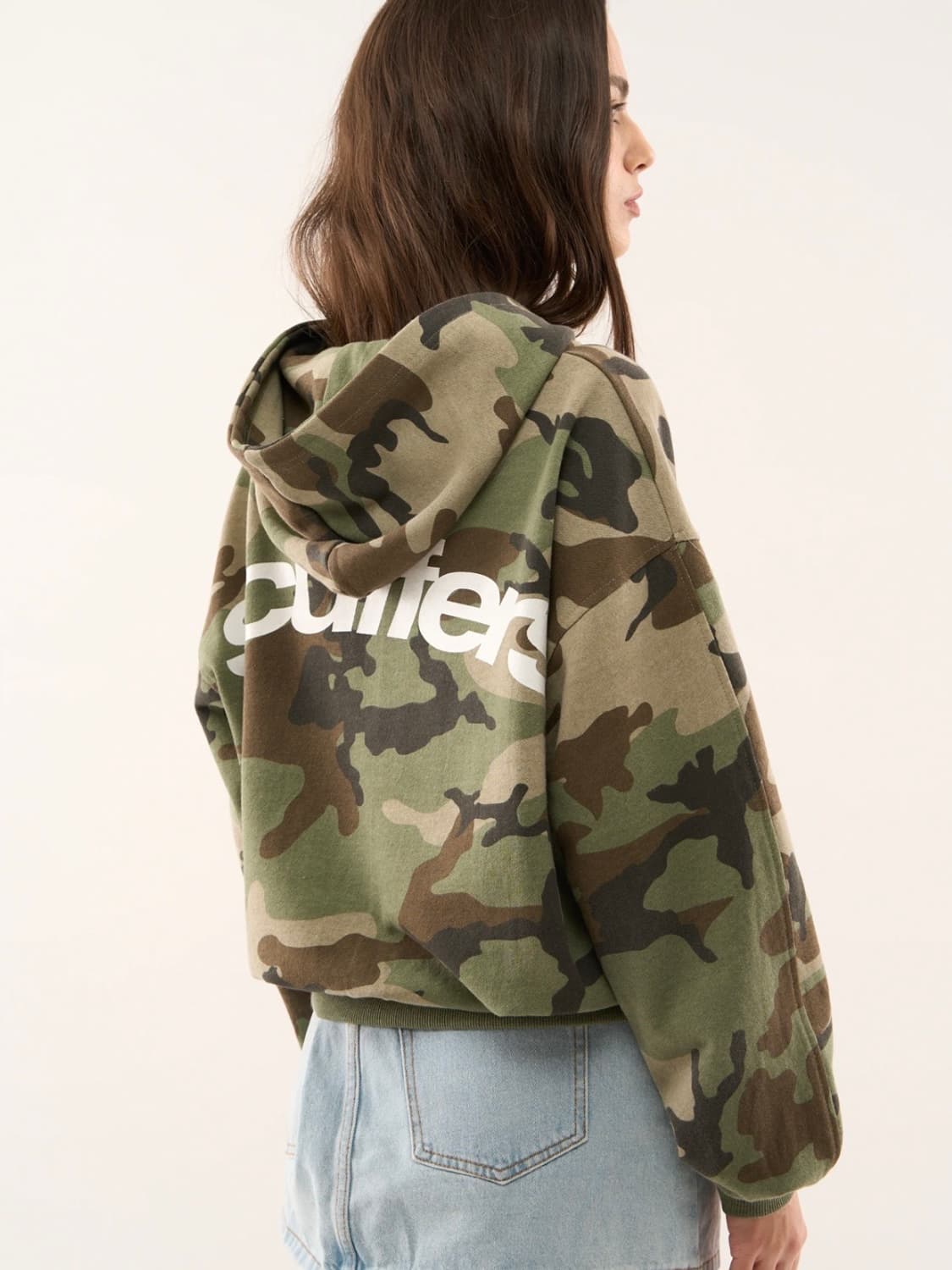 scuffers 카모 후드집업 S 상품이미지3