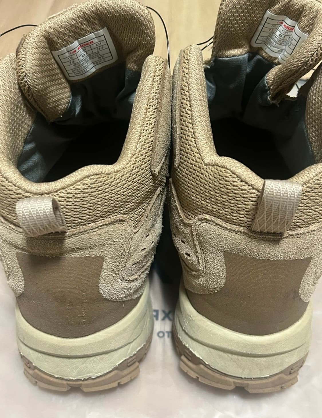 아이더 등산화 고어텍스 DUS22G07 상품이미지3