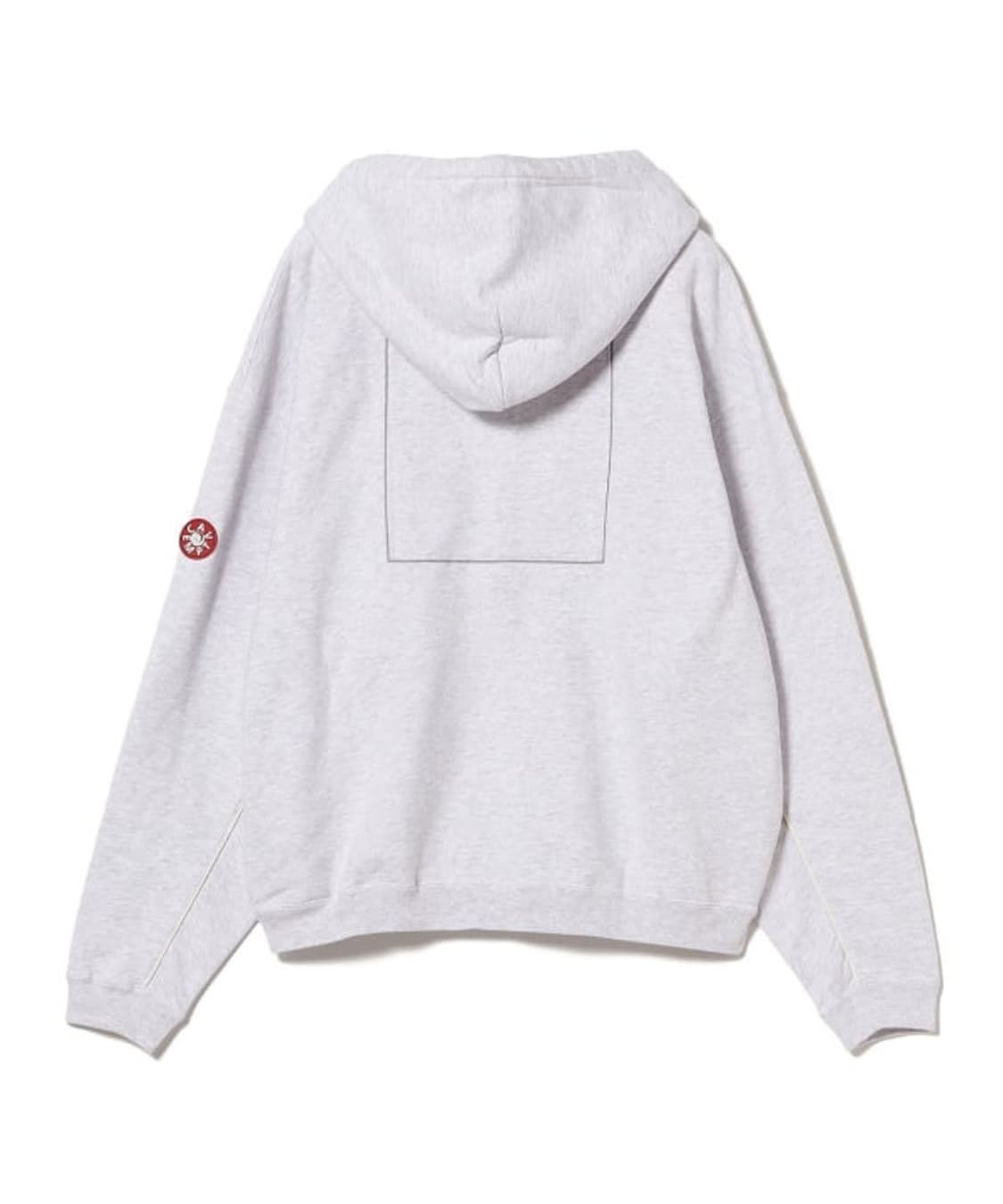 카브엠트 솔리드 루즈 집 후디 그레이 L 상품이미지3