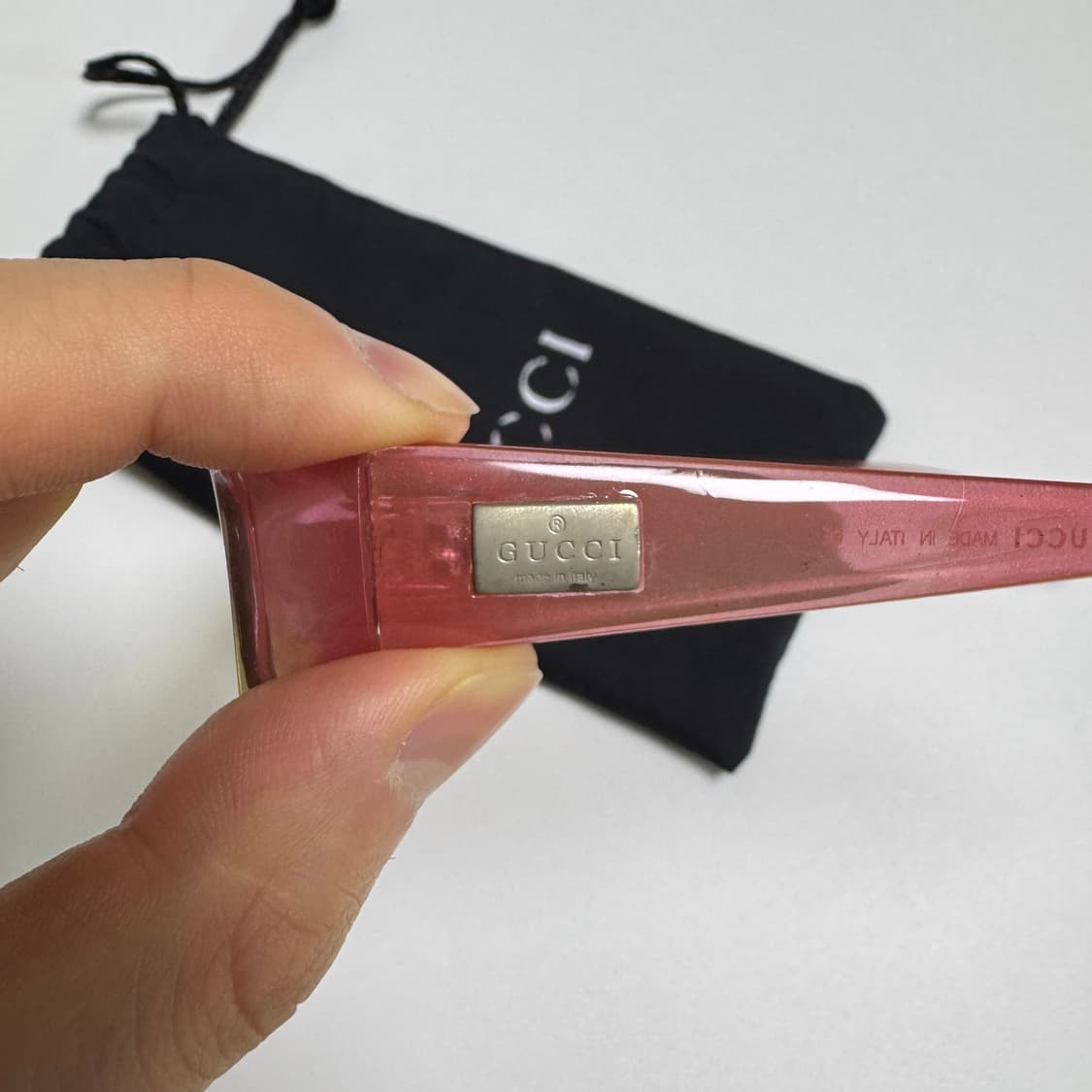 구찌 핑크 캣아이 선글라스 상품이미지2