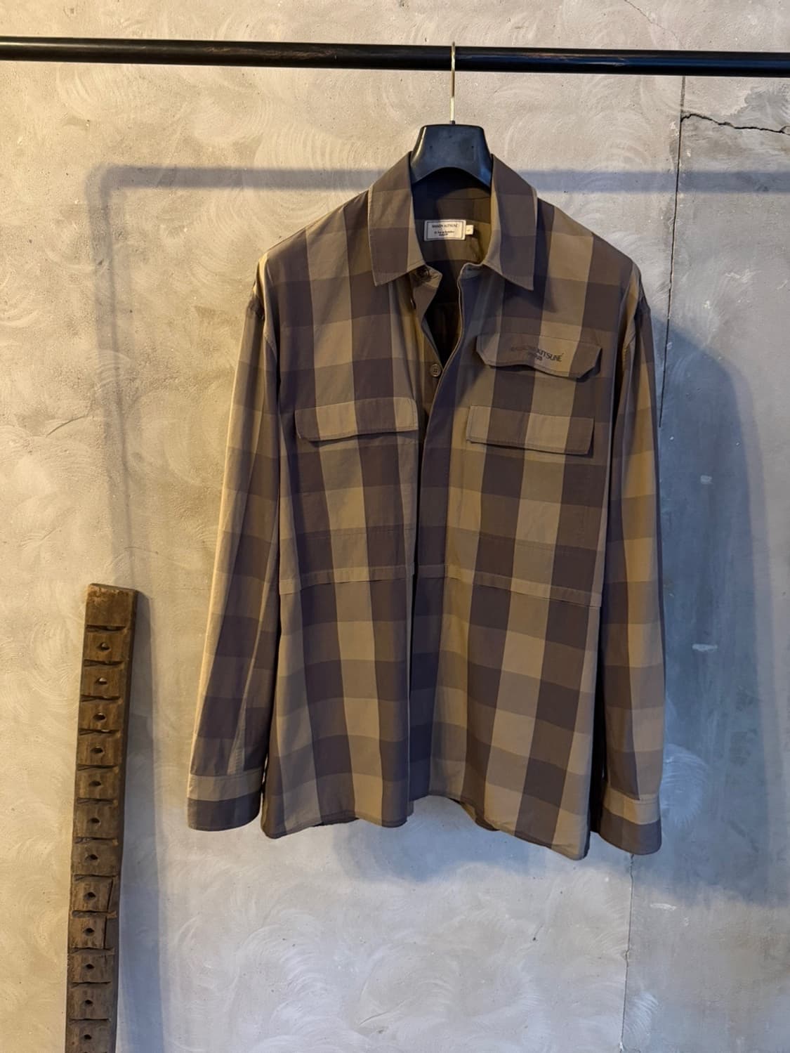 메종키츠네 셔츠 자켓 셔켓 100~105 상품이미지1