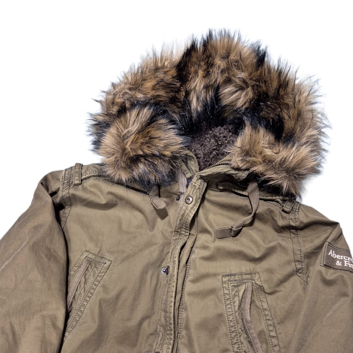 아베크롬비 앤 피치 후드퍼 야상 M 상품이미지4