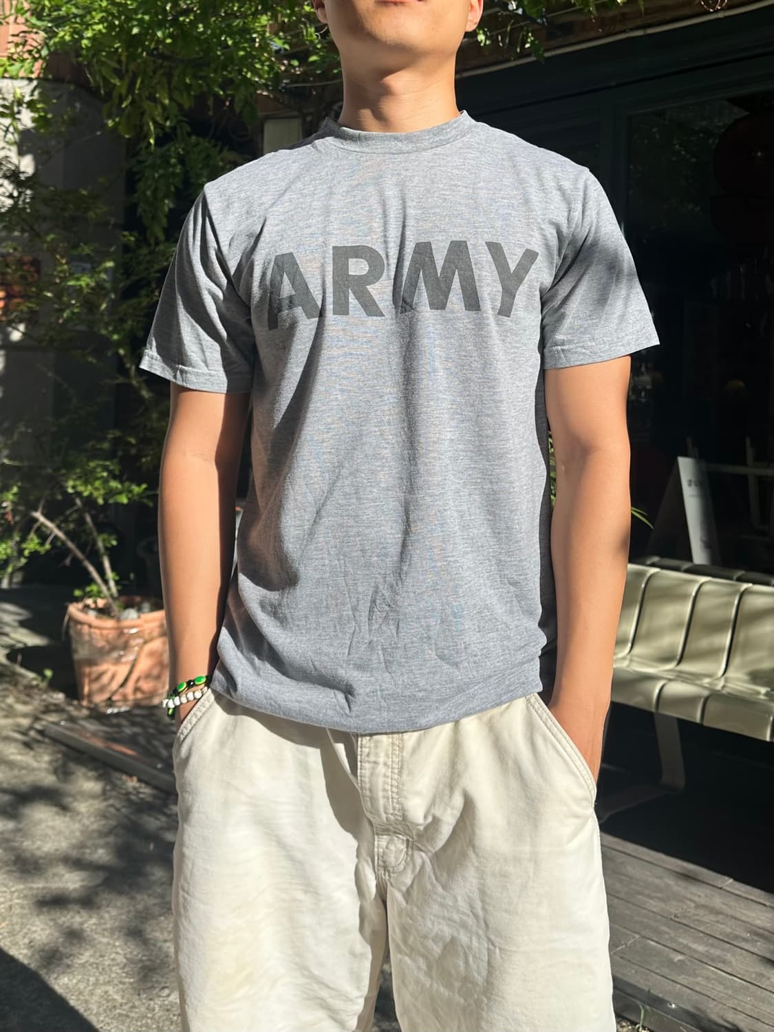 American IPFU U.S Army logo T-shirt 상품이미지1