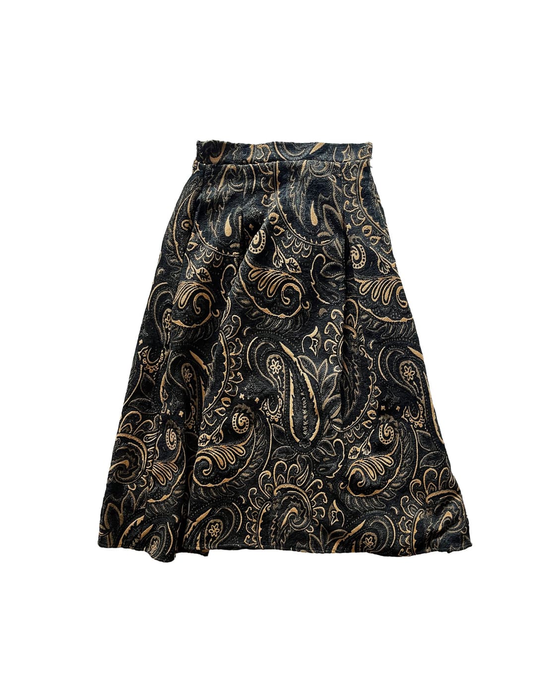FRENCH FAVE paisley jacquard flare skirt 상품이미지8