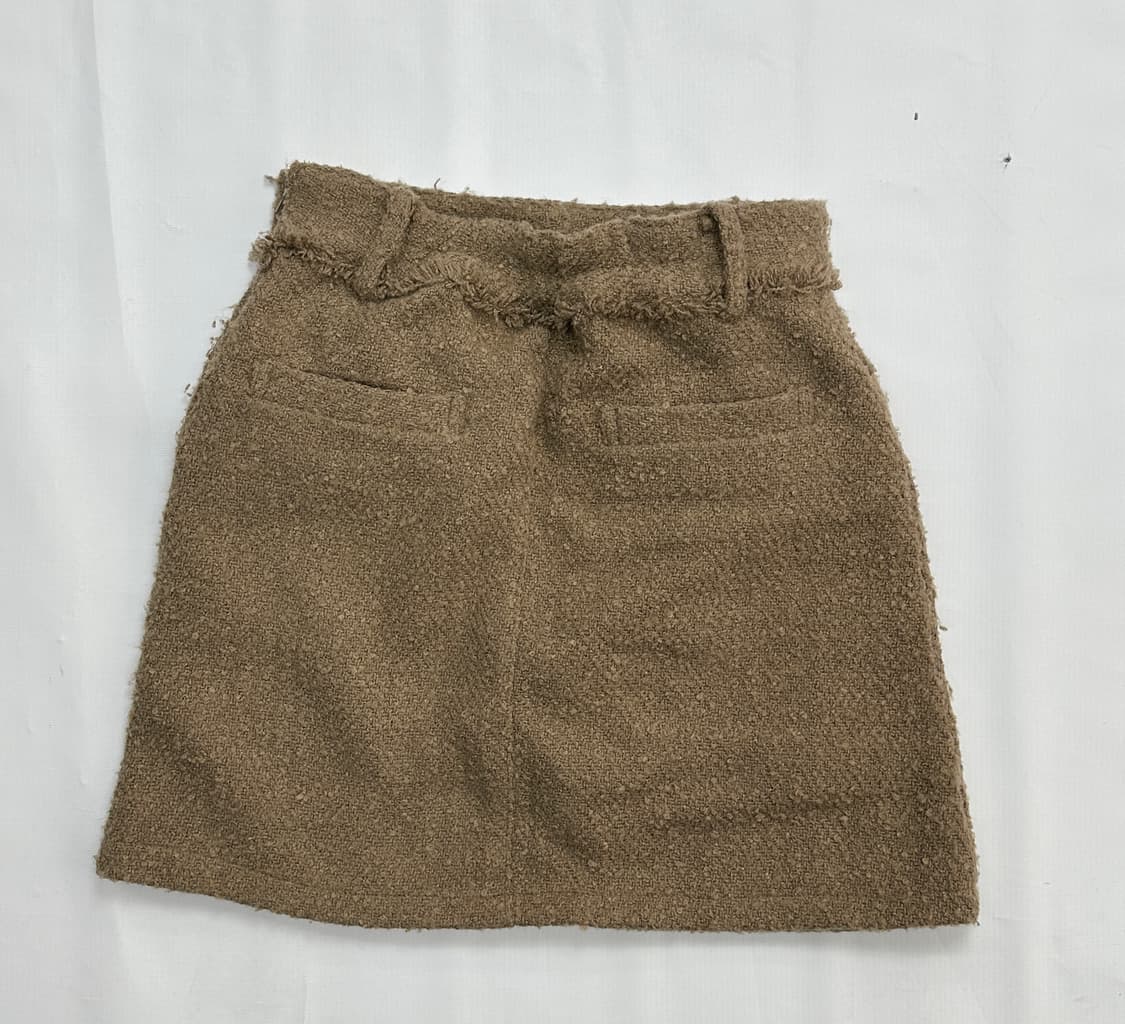 🤎라떼갸루 코디세트🤎 튜브탑 크로셰 러블리 리본 스커트 일본 빈티지 상품이미지7