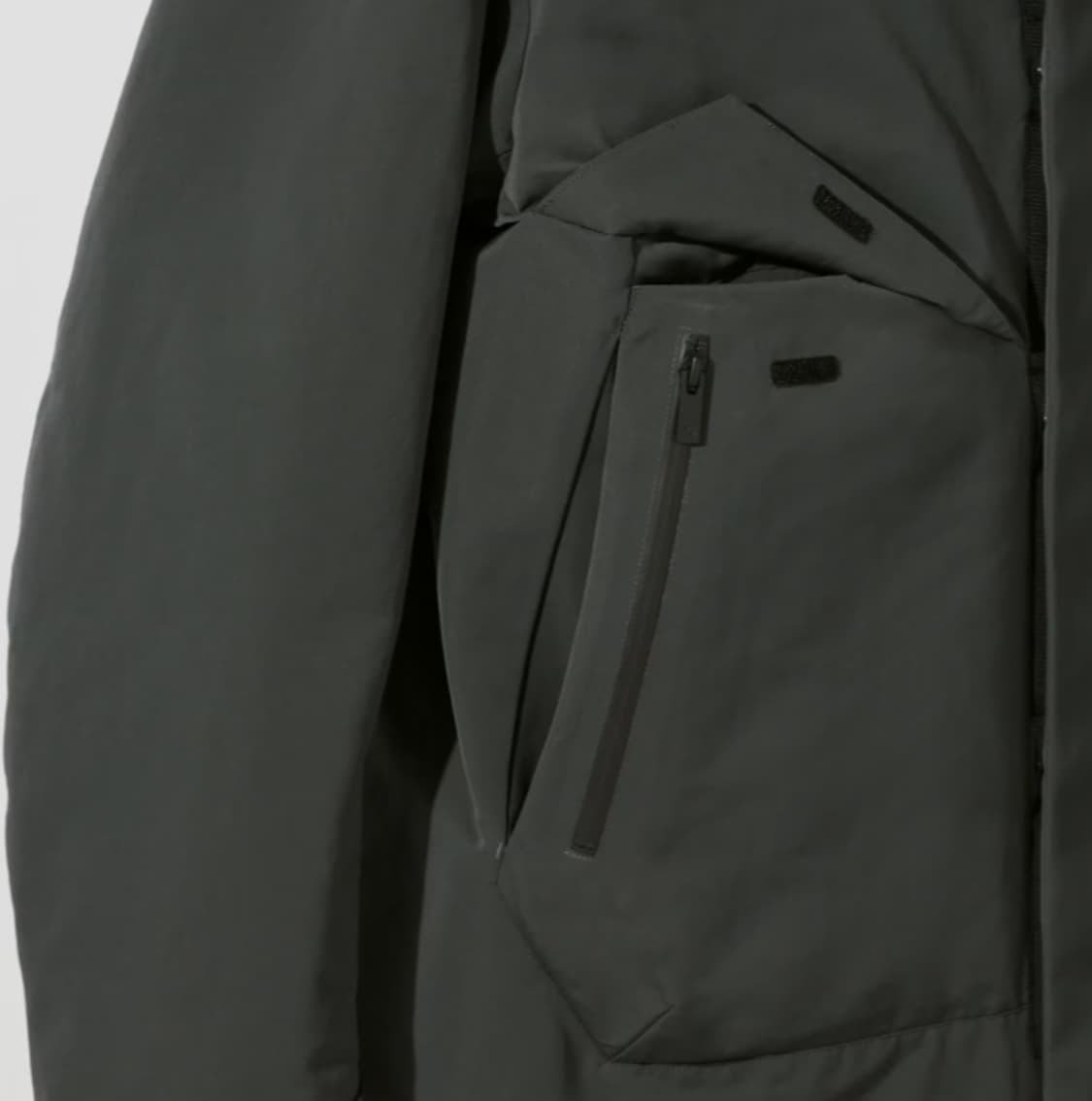 L 유니클로 x 질 샌더 하이브리드 다운 오버사이즈 파카 패딩 체감 XL 상품이미지6