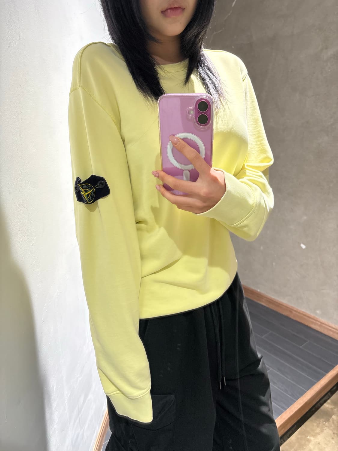 스톤아일랜드 패치와펜 스웻셔츠 상품이미지1
