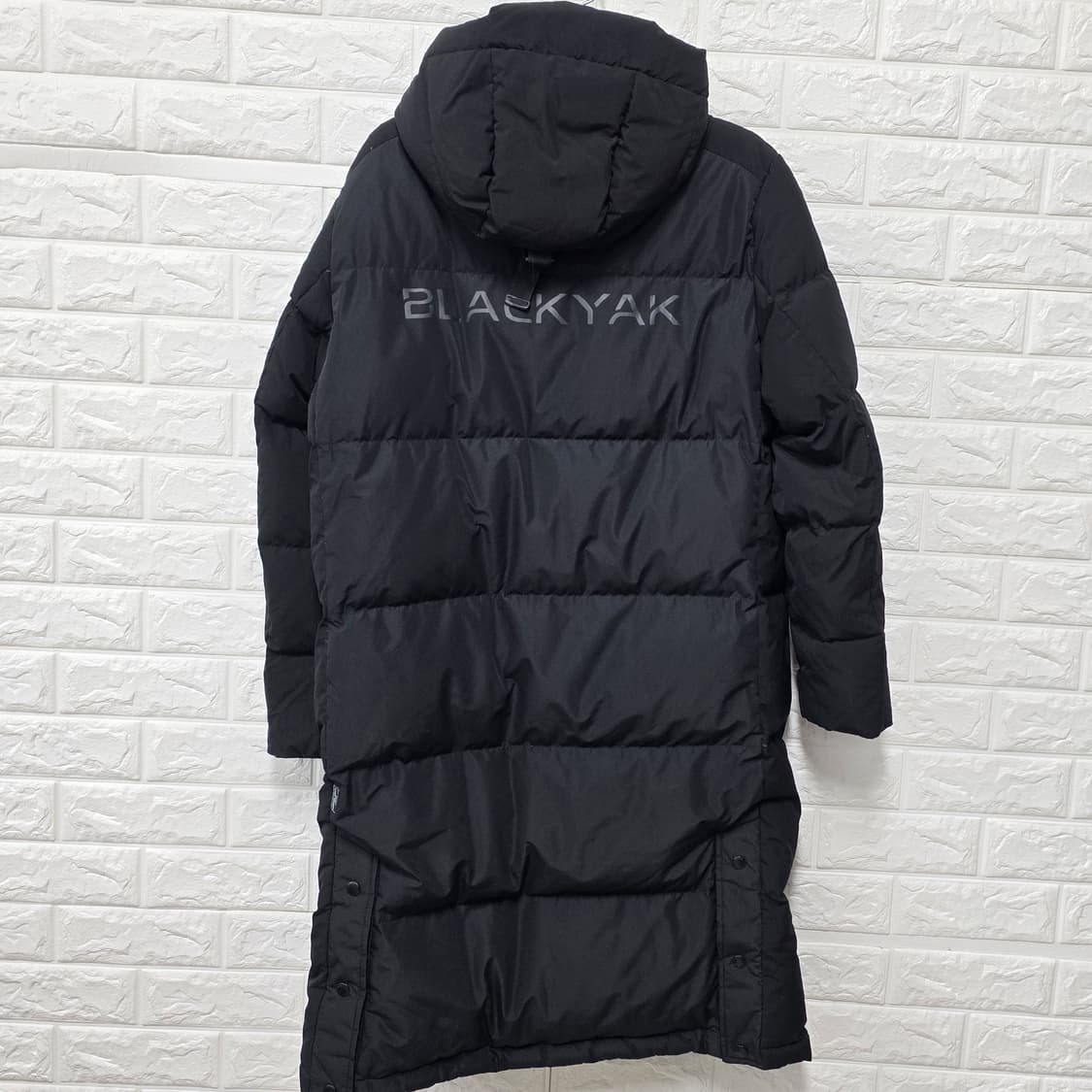 택포) 블랙야크 블랙 롱패딩 95 상품이미지4