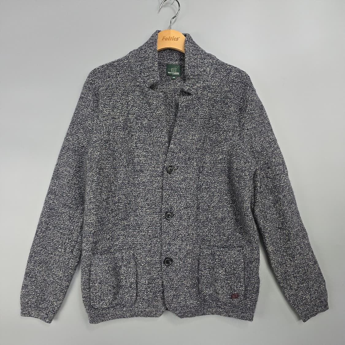 헨리코튼 울 숄카라 가디건 100 상품이미지1