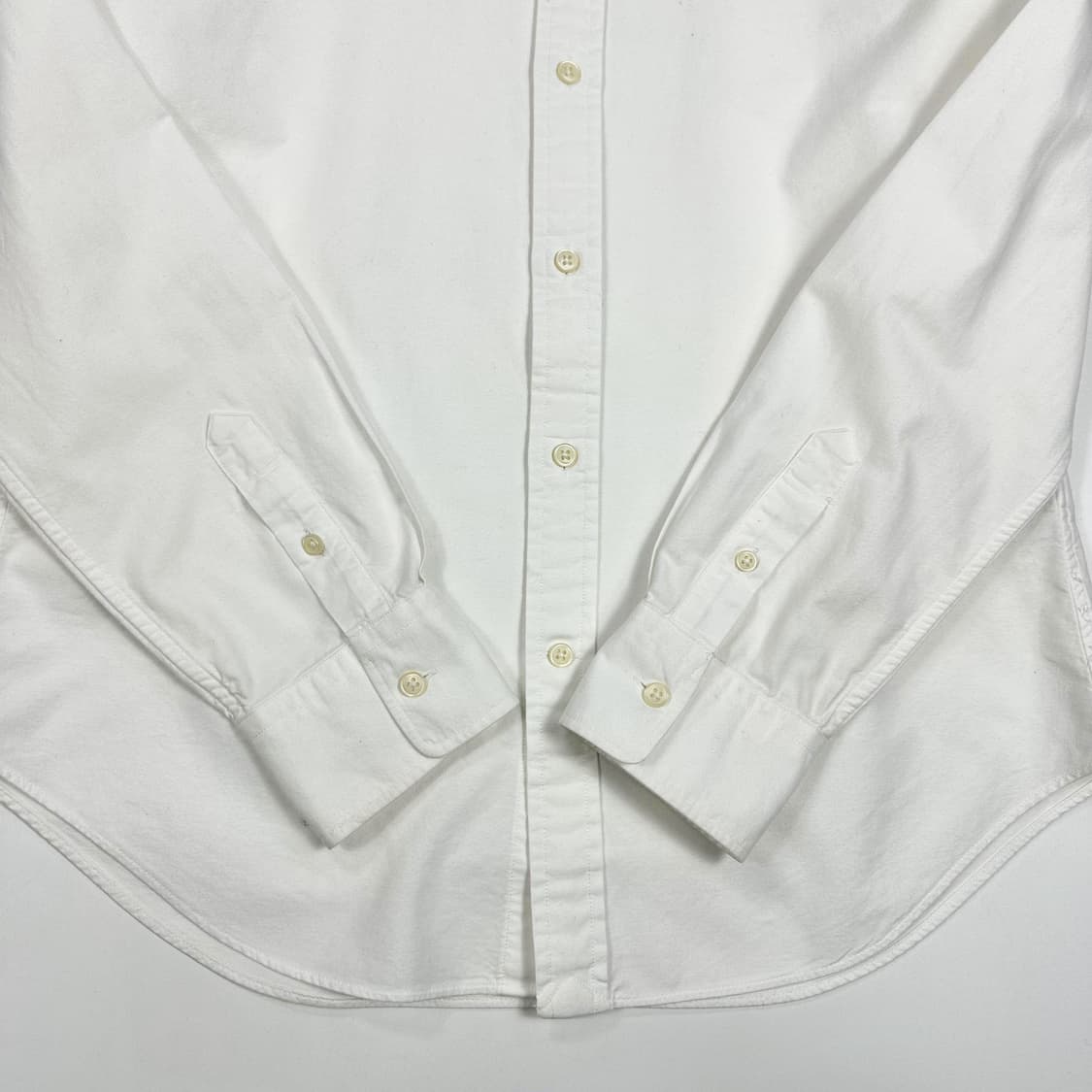 폴로 랄프로렌 포니 클래식 핏 화이트 셔츠 (M 여성추천) 상품이미지5