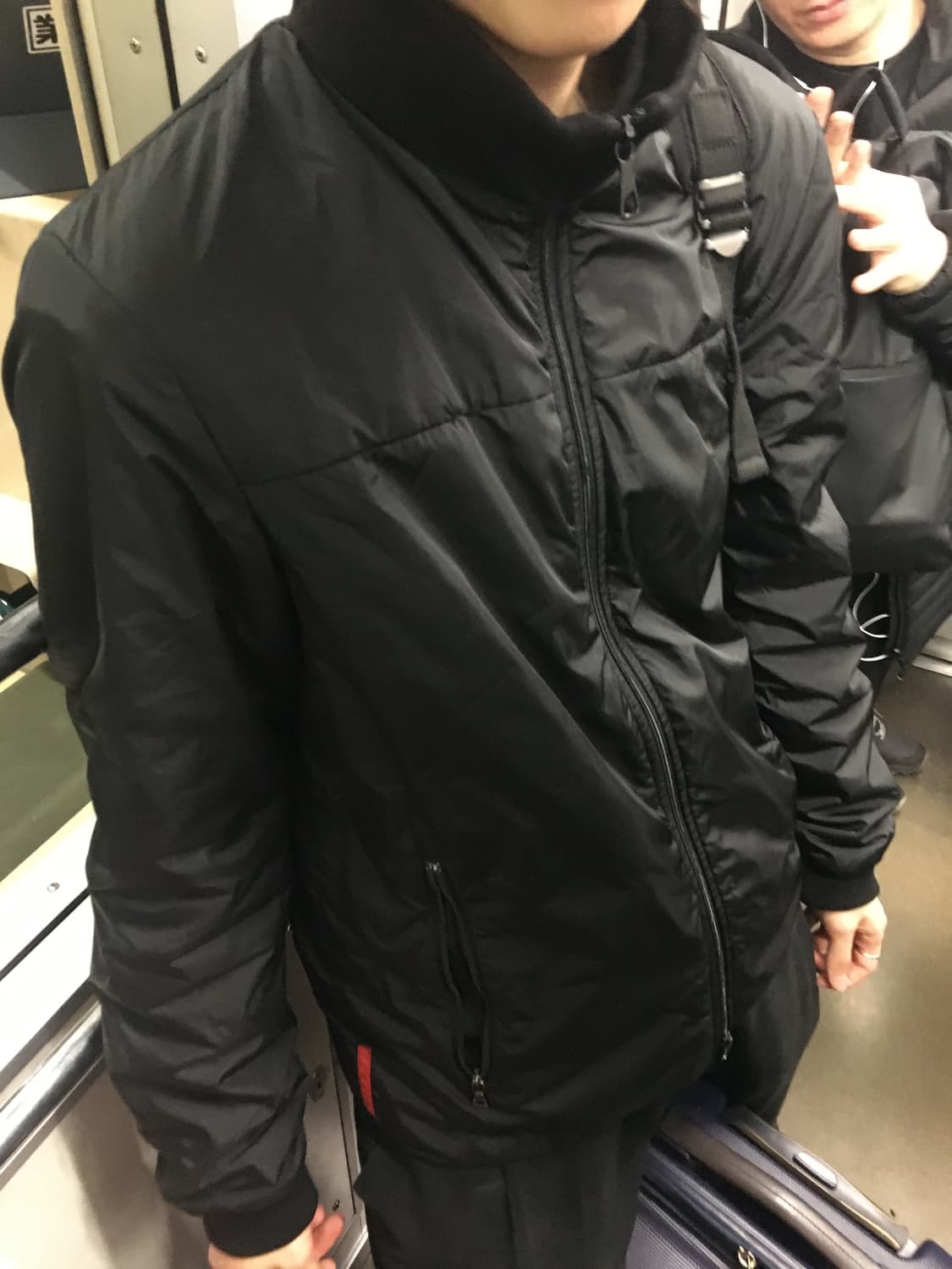 프라다 스포츠 하이넥 봄버 자켓 상품이미지1