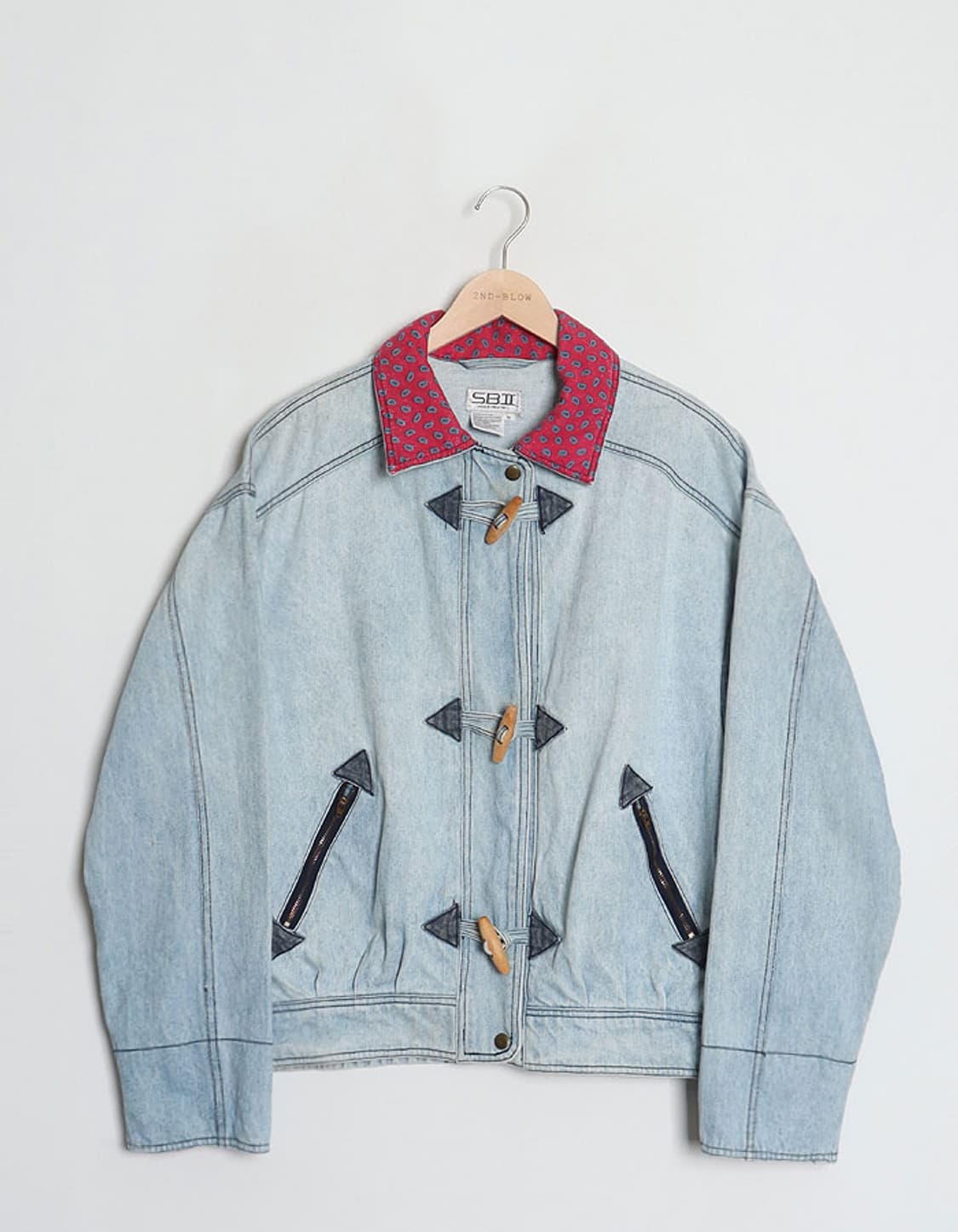  90's S.B.Ⅱ Togle Denim Jacket 상품이미지1