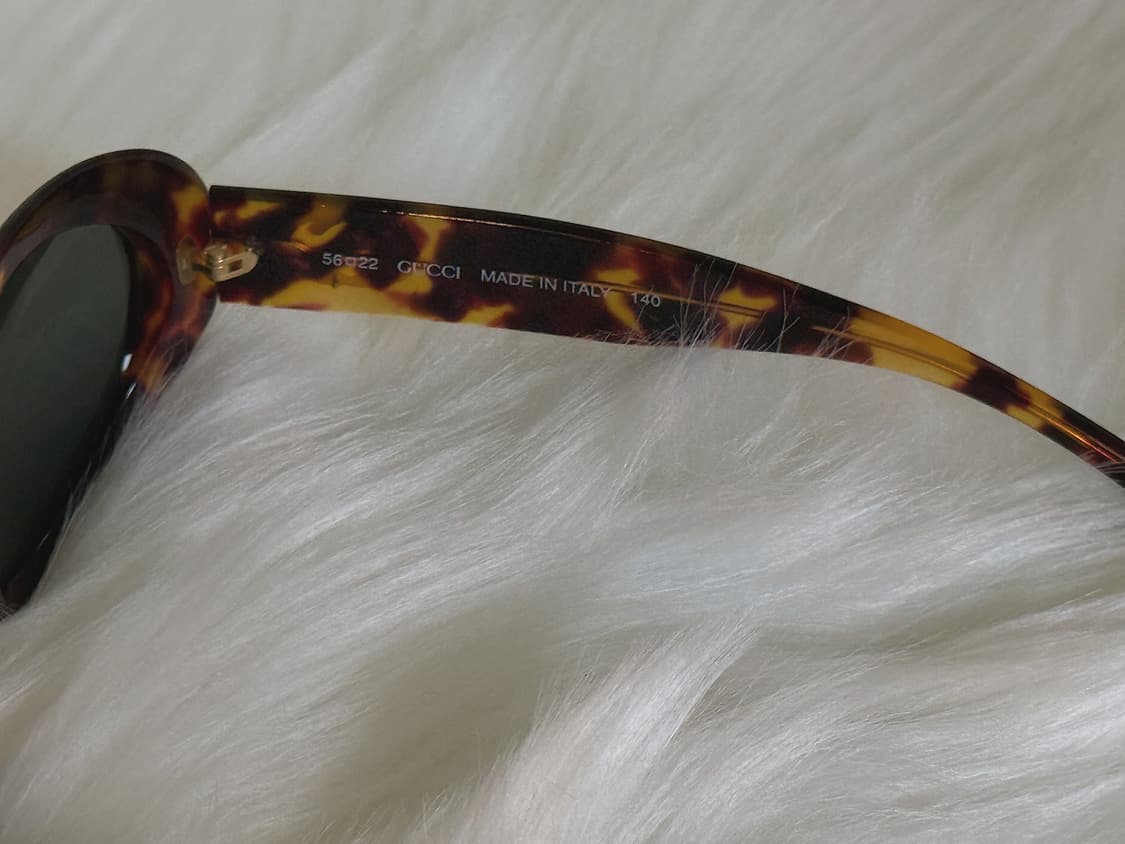 vintage gucci  GG2400 오벌 선글라스 /톨토이즈 상품이미지6