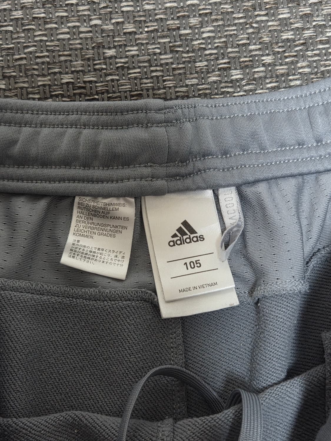 아디다스 맨유 트레이닝 바지 그레이 상품이미지3