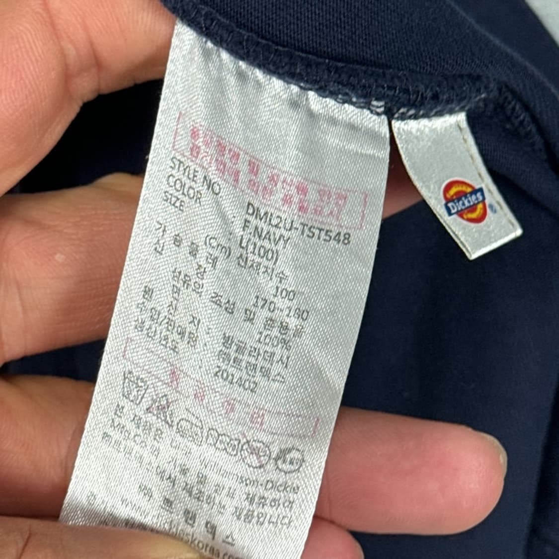 디키즈 USA 프린팅 반팔티 L 상품이미지4