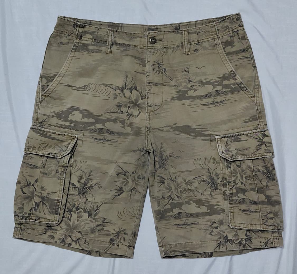 [34] 올드네이비(Old Navy) 트로피컬 알로하 카고 반바지 상품이미지1