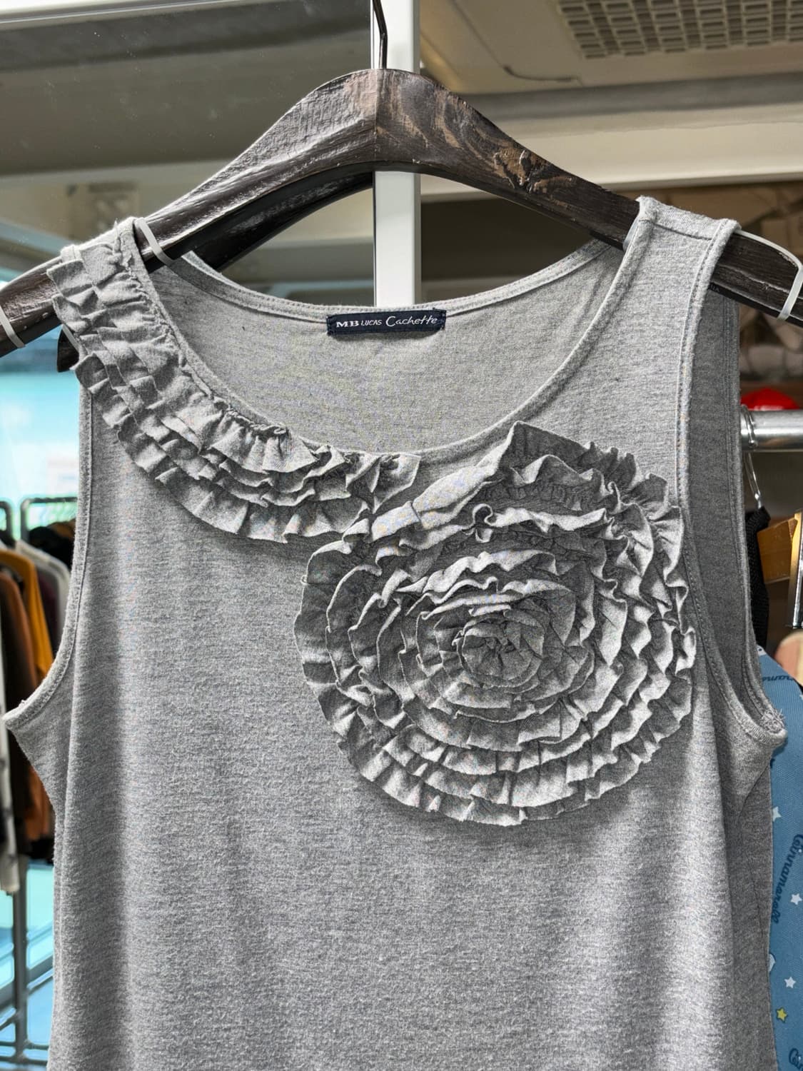 Mb lucas 프릴 슬리브리스 상품이미지3