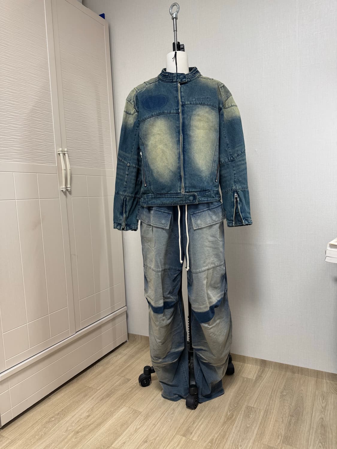 ETCE이티씨이데님 레이서 자켓M 상품이미지2