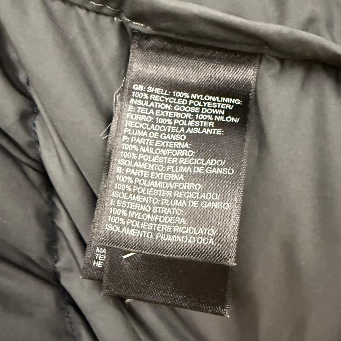 노스페이스 네이비 눕시 패딩 상품이미지7