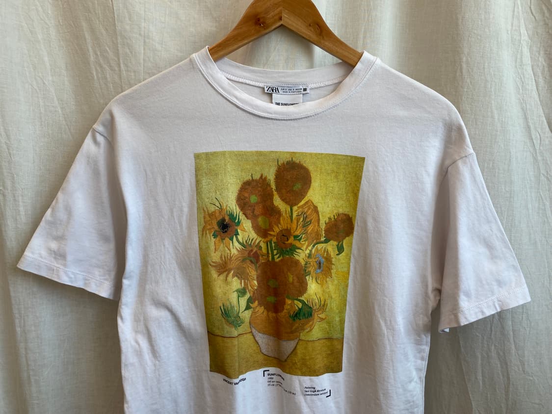 zara 프린팅 반팔티셔츠(S) 상품이미지3