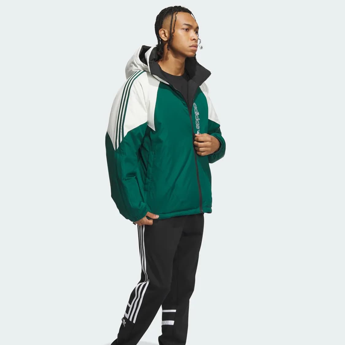 아디다스 3XL 리버서블 다운 패딩 점퍼 재킷 (오리털) 상품이미지9