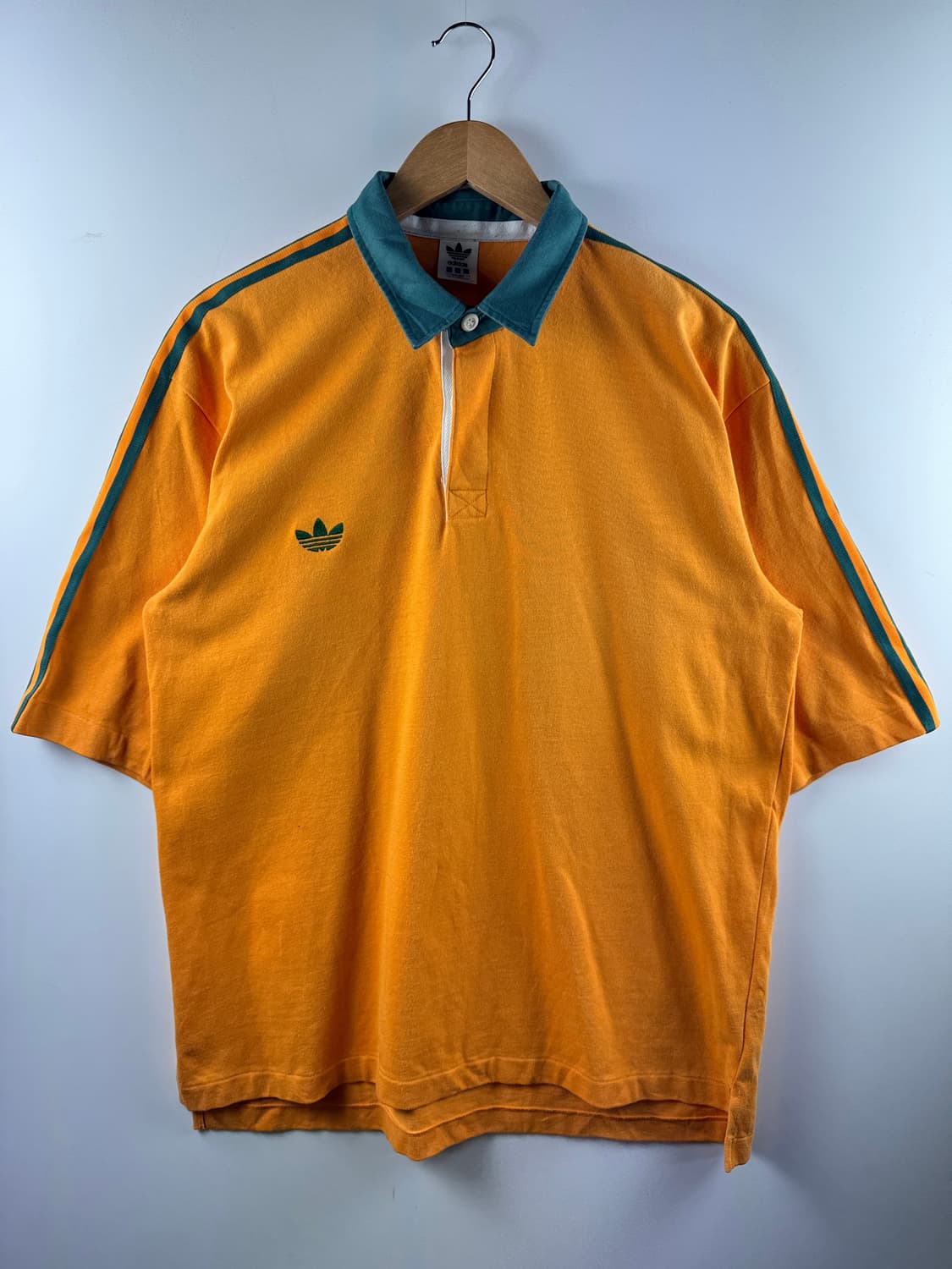 90S 아디다스 데상트 오렌지 그린 카라티1792 상품이미지1