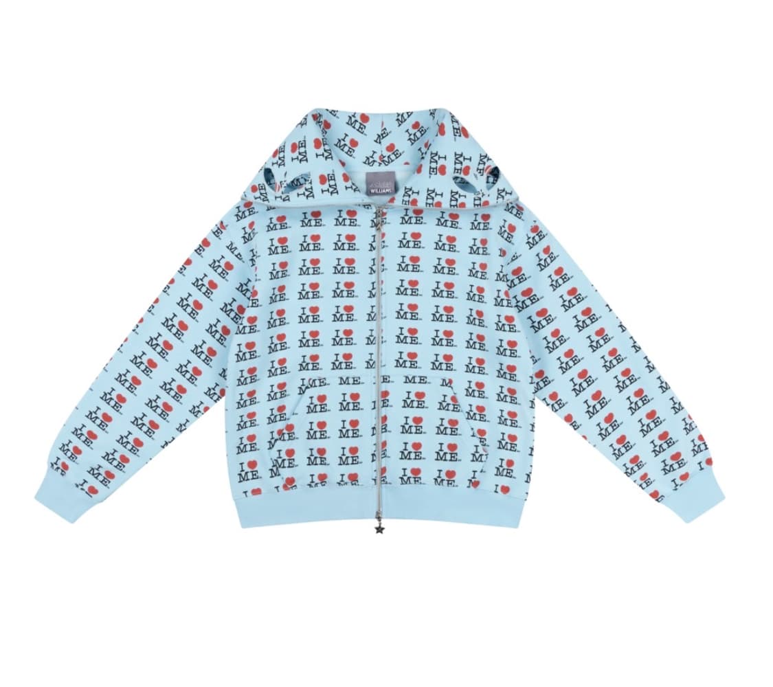 애슐리 윌리엄즈 후드집업 (I HEART ME BUTTERFLY ) 상품이미지2