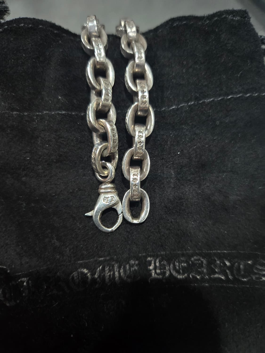 크롬하츠 라지페이퍼 팔찌  정품 상품이미지6