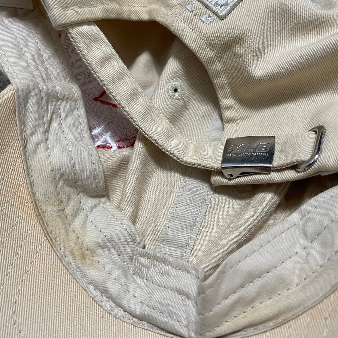 MLB 뉴욕 양키스 하트 볼캡 아이보리 상품이미지4