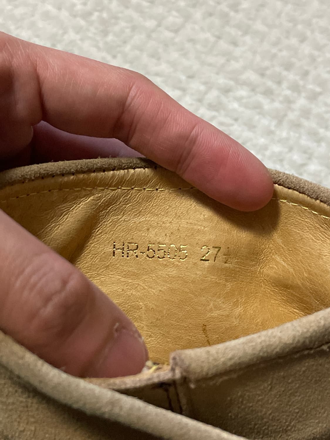 HOWLING 하울링 웨스턴 무드 스웨이드 마스터 엔지니어드 부츠 베이지 상품이미지10