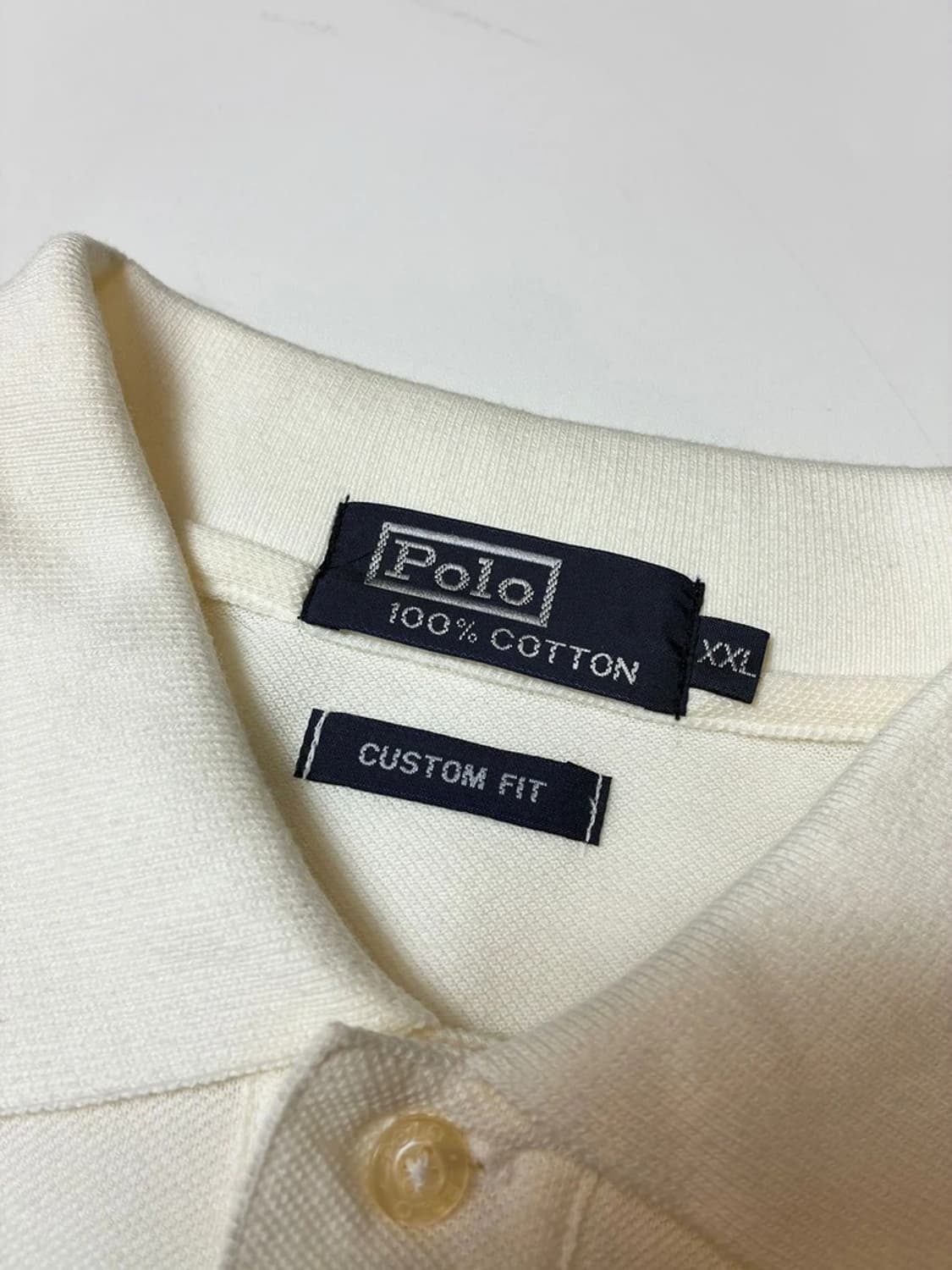 폴로 랄프로렌 00's 실버 포니 로고 카라 반팔 티셔츠 PN8560 상품이미지7