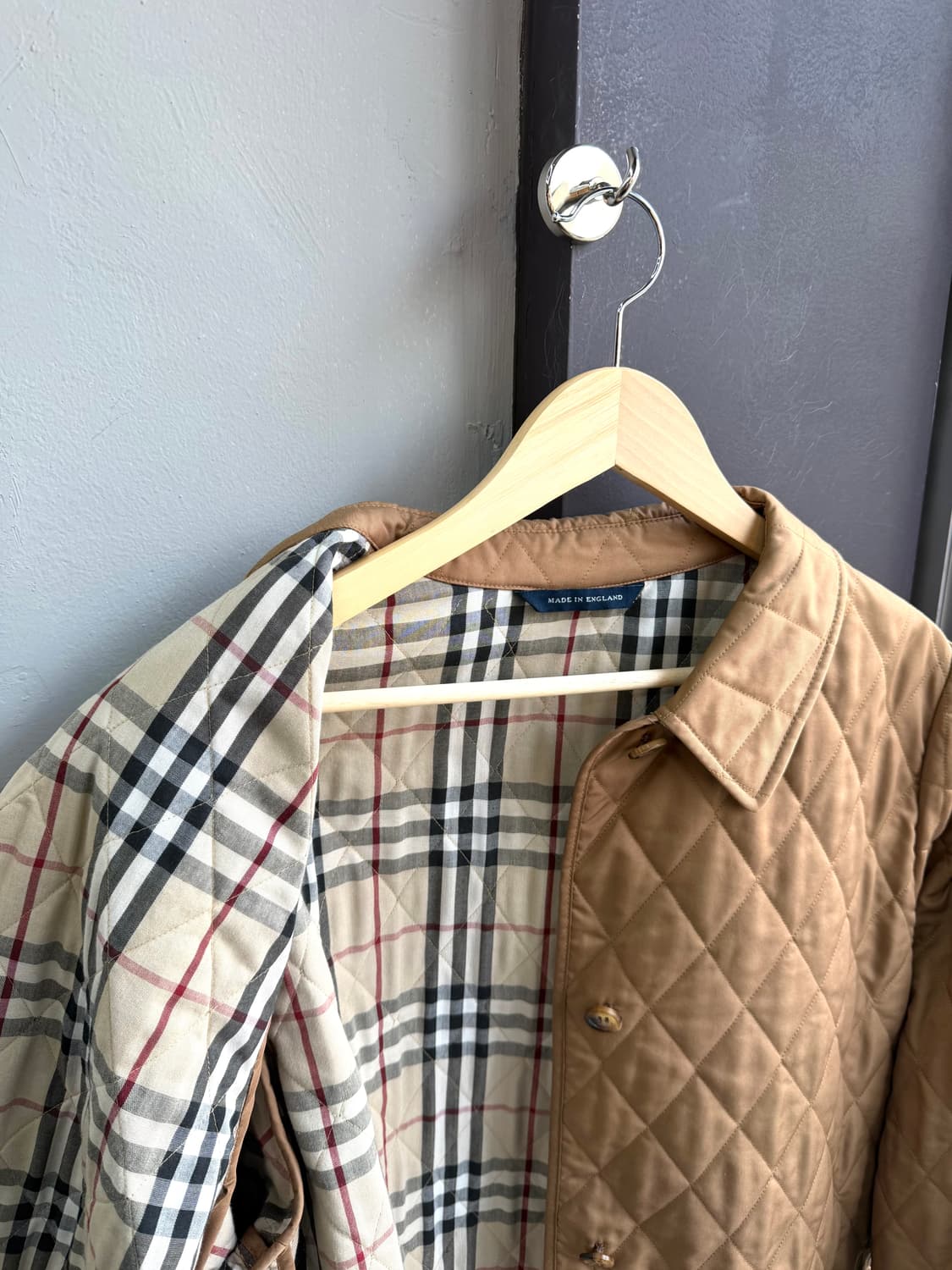 XL/ 버버리 런던 퀄팅 경량 패딩자켓 상품이미지5