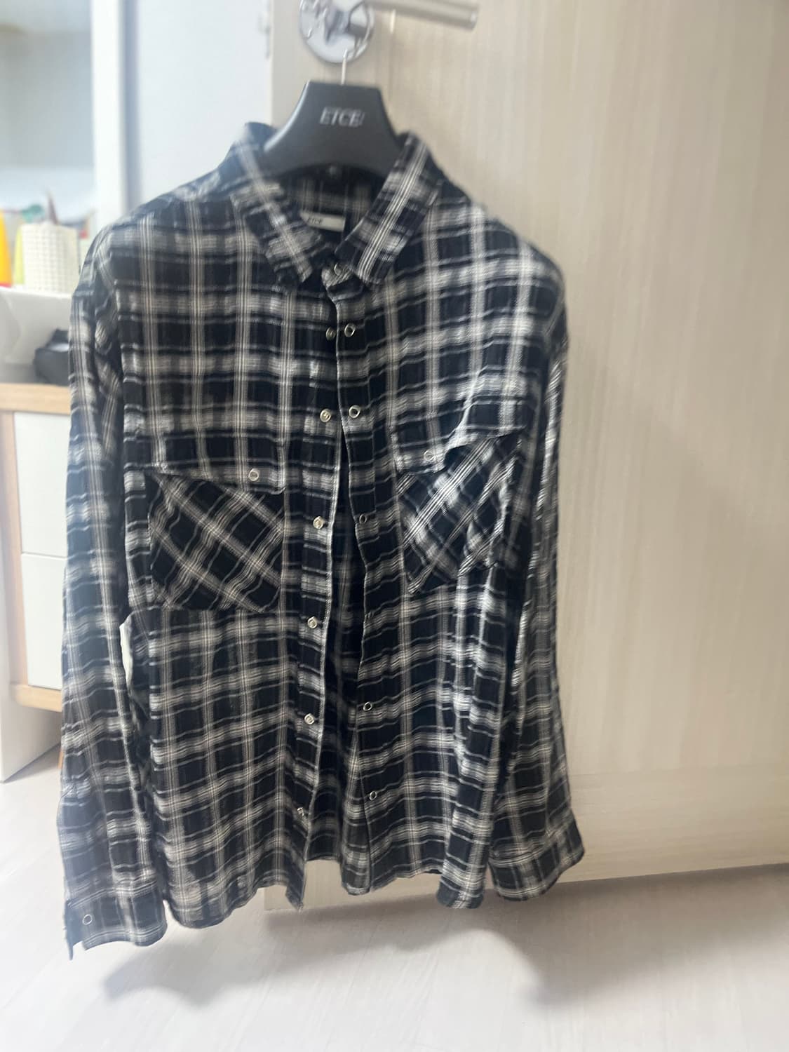 etce 투포켓 린넨셔츠 XL 상품이미지2