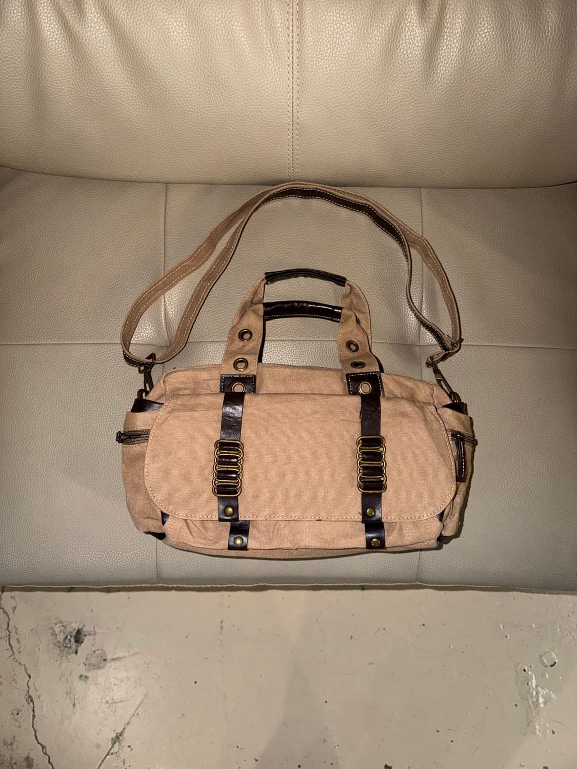 utility canvas tote & shoulder bag 상품이미지1
