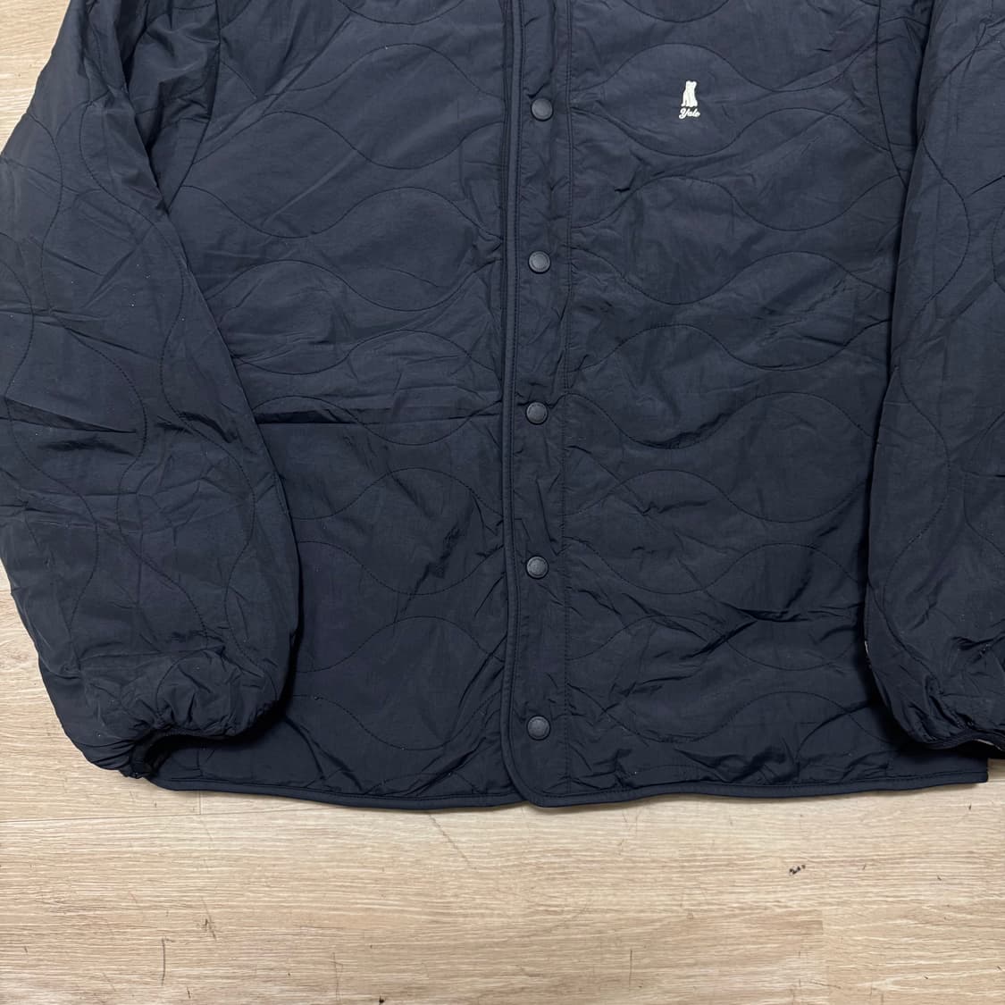 예일 리버시블 퀼팅 후리스 자켓 상품이미지4