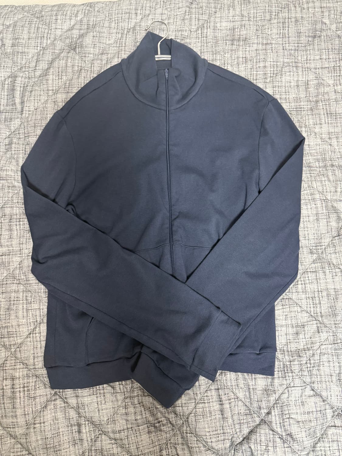 머듈 넥집업 네이비 2사이즈 상품이미지1