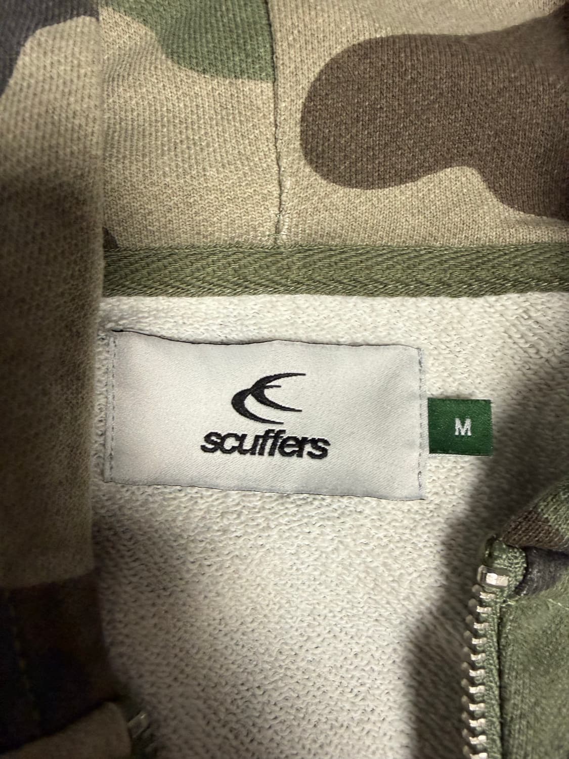 scuffers 카모 후드집업 m 상품이미지2