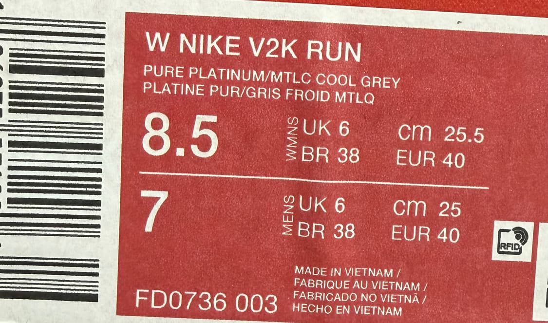 나이키 v2k run 브이투케이런 255 상품이미지5