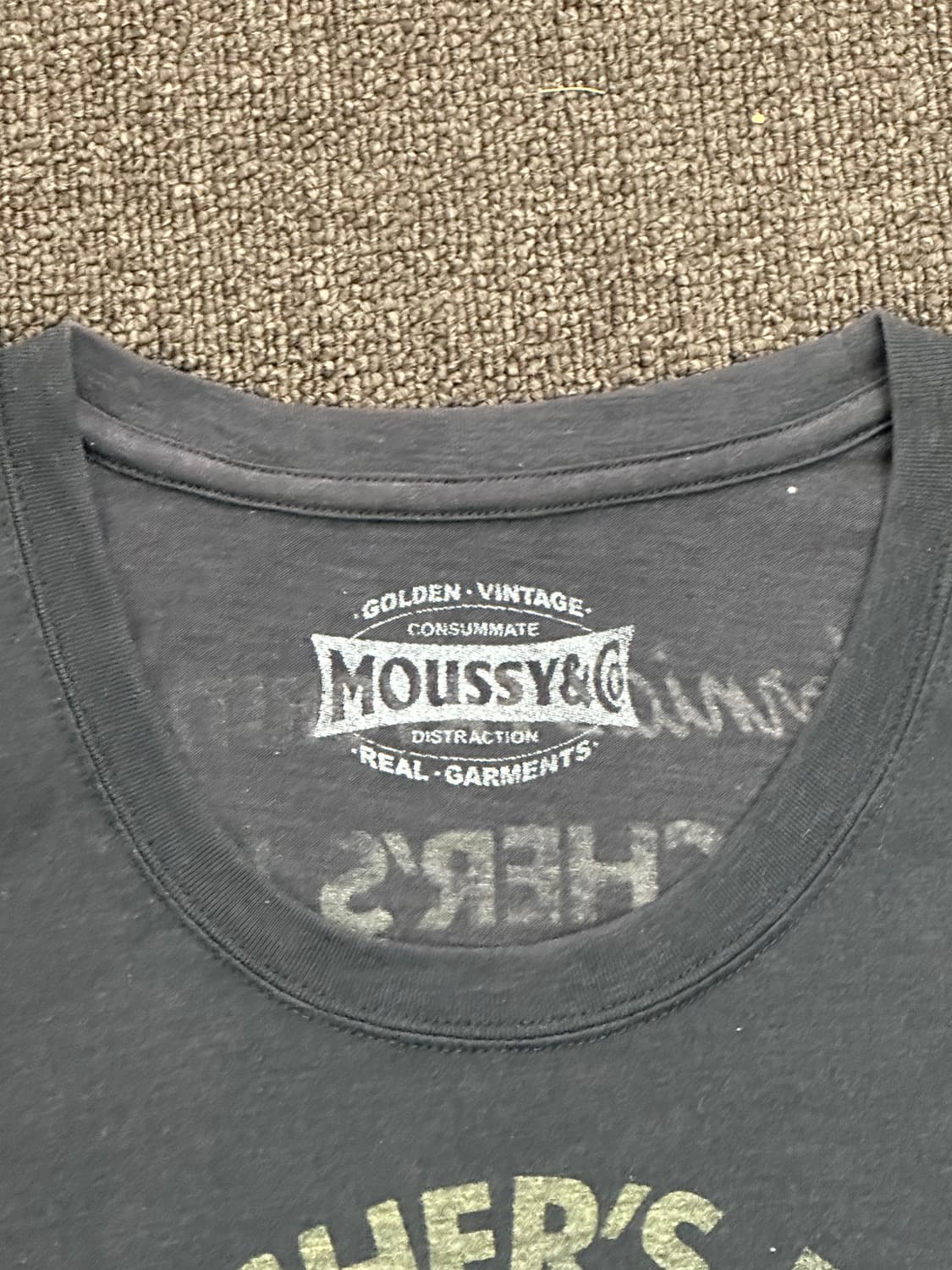 2)Moussy 빈티지 야성 레터링 반팔 티셔츠 상품이미지5