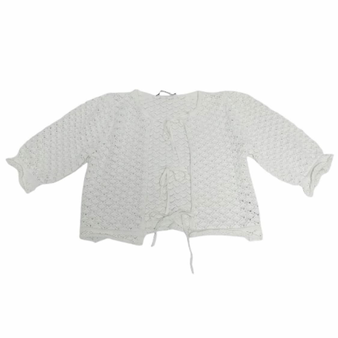 모리걸 ZARA 자라 크로셰 니트 레이어드 가디건 상품이미지1