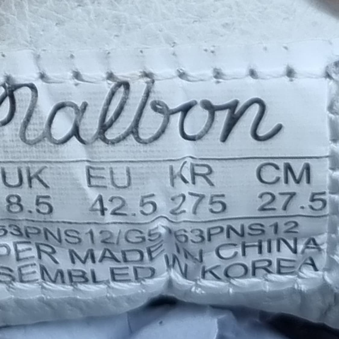 말본 스파이크리스 골프화 275 상품이미지6