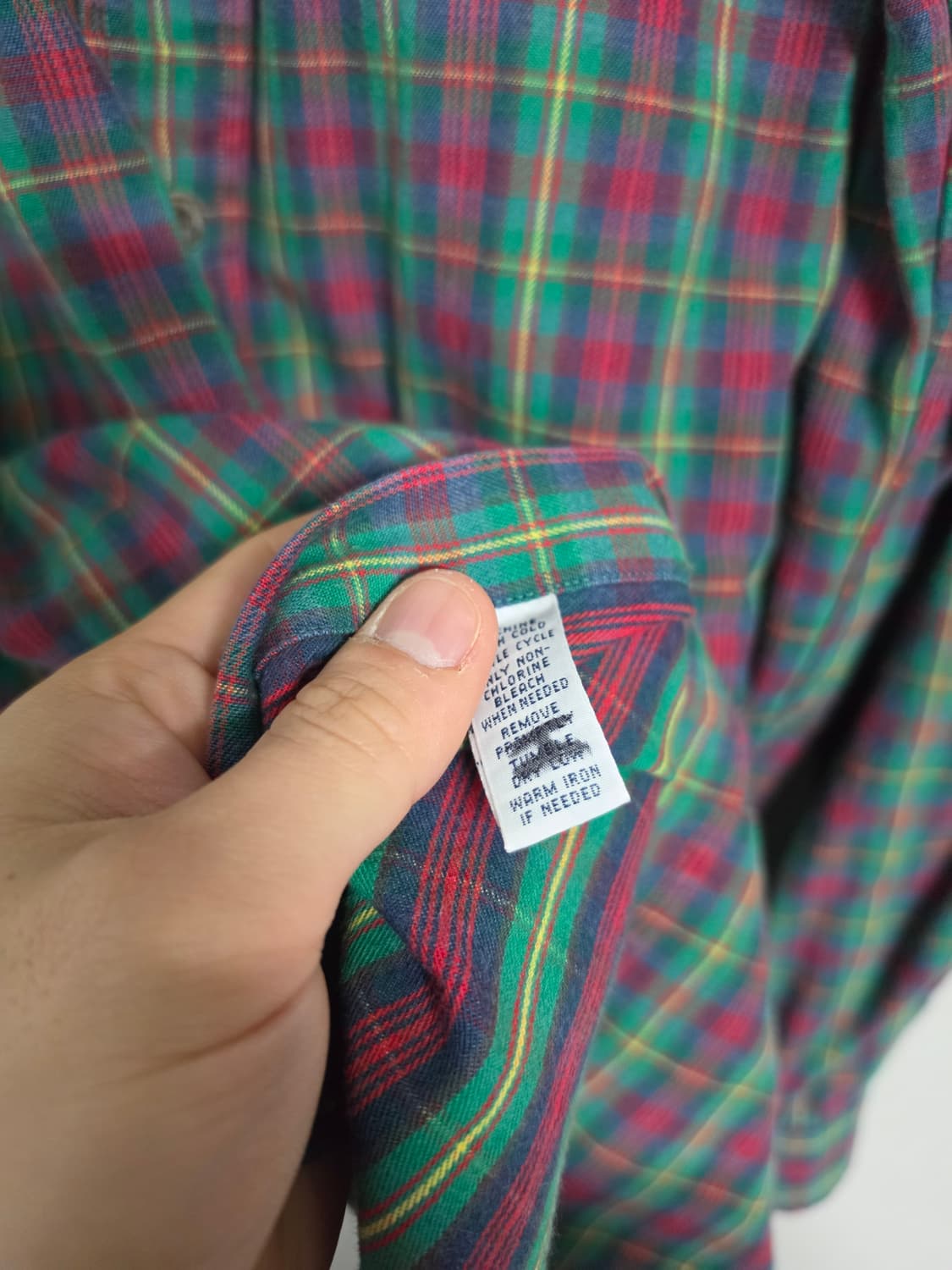 폴로 랄프로렌 체크 셔츠 M 상품이미지5