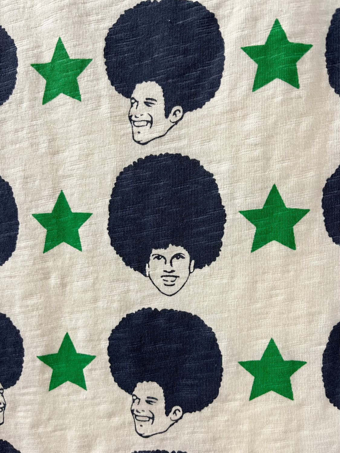 East Blue afro boy star ⭐️ tee 상품이미지4