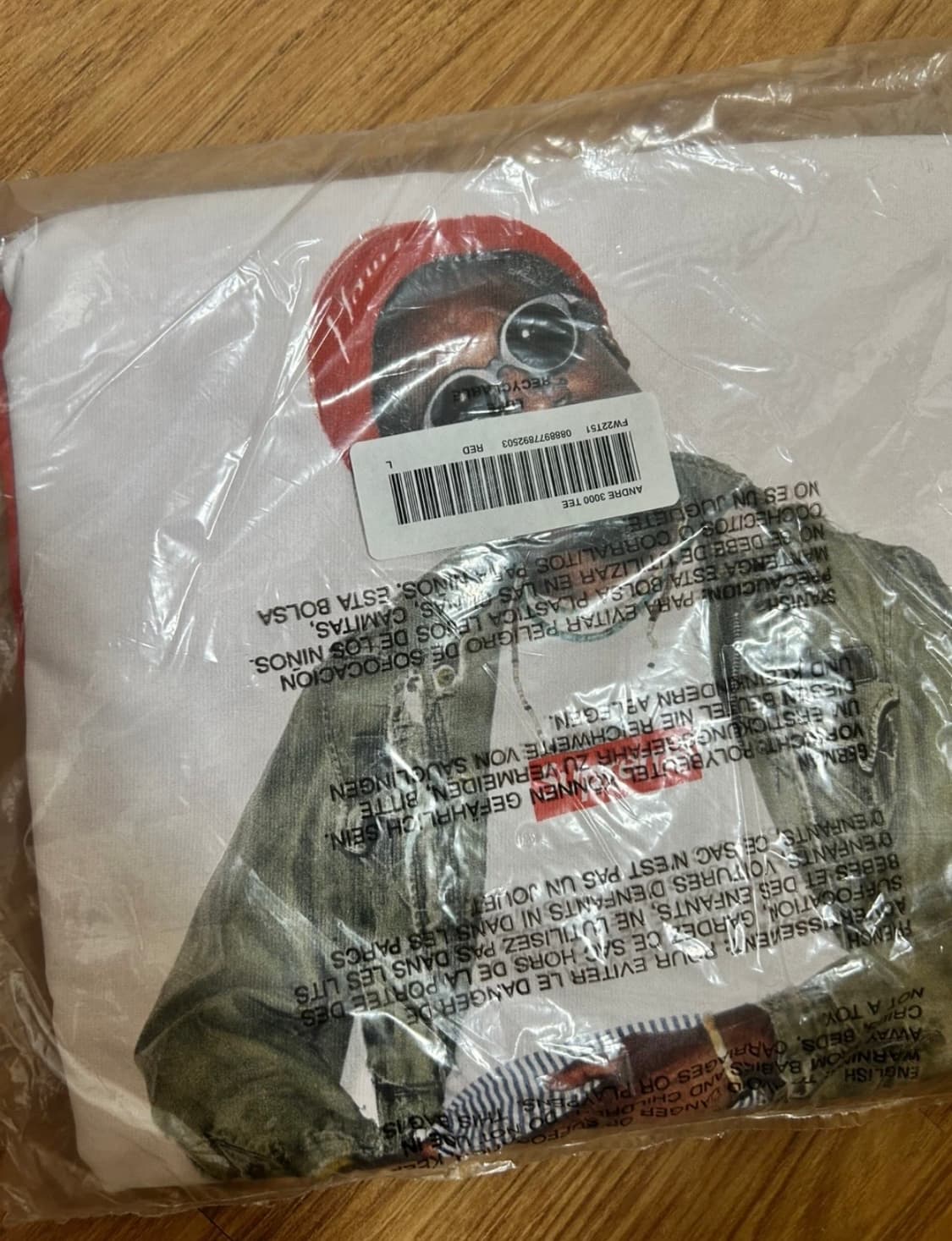 슈프림 안드레 티 L 상품이미지3