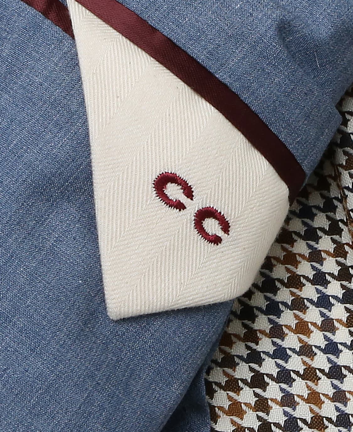 꼬르넬리아니 [Corneliani] CC 컬렉션 하운드투스 체크 자켓 상품이미지8