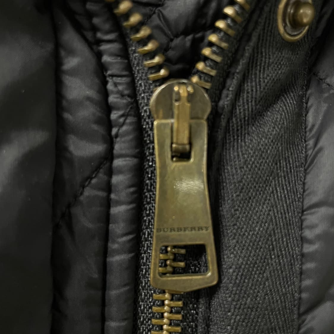 버버리 퀄팅 코트 블랙 M(W) 상품이미지6