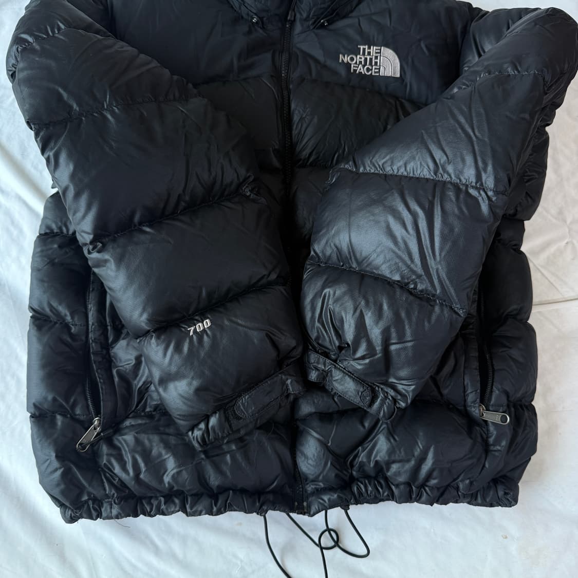 노스페이스 눕시 700필 블랙 XL 상품이미지3