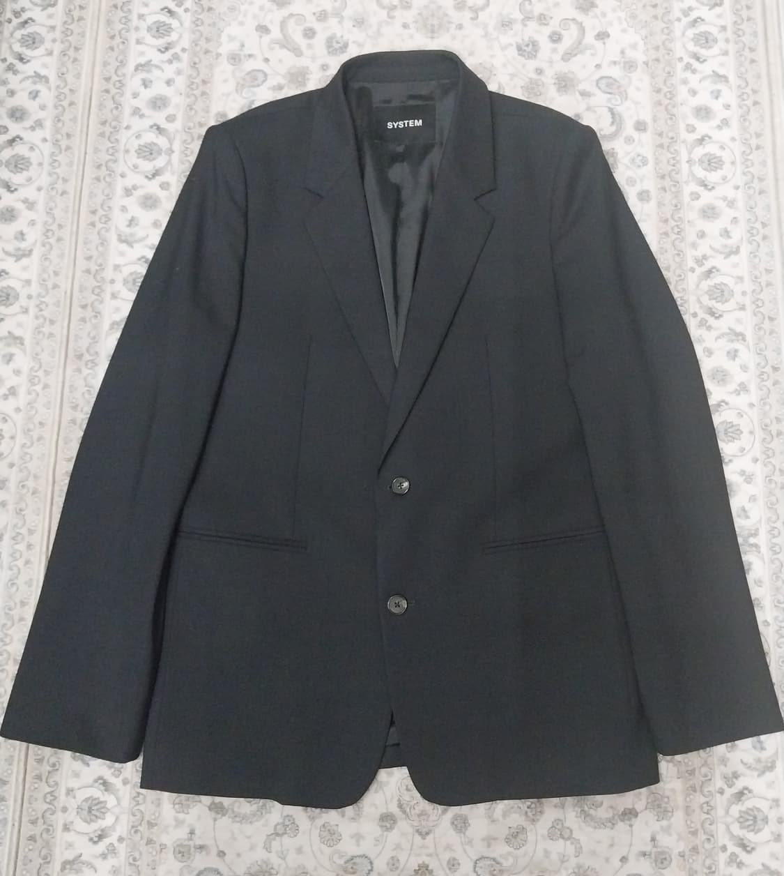 SYSTEM 옴므 이태리 톨레뇨 3D 울 블레이져 슬림핏 52 상품이미지1