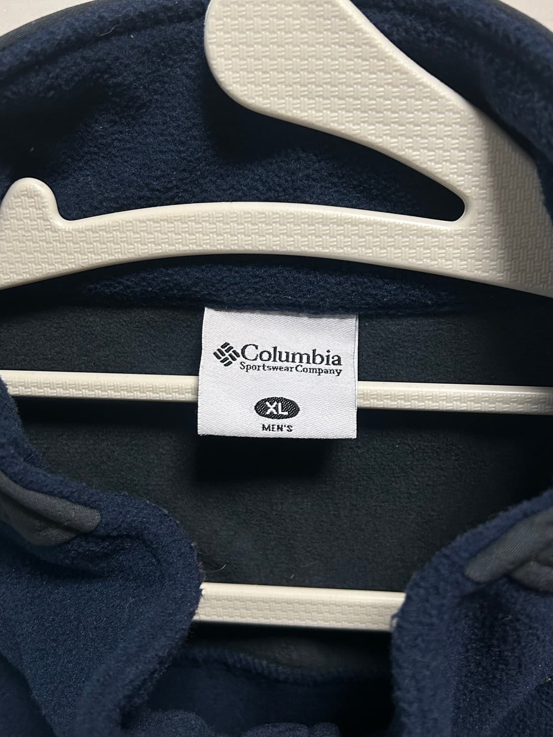 컬럼비아 남성 후리스 자켓 XL 네이비 상품이미지2
